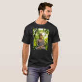 T-shirt Buddhism MeditatIng Statue Spiritual (Devant entier)