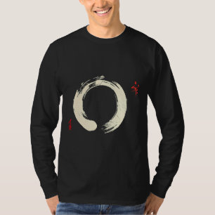 T-shirt Buddhism Meditation Yoga Bonsai Zen Enso Circle Go