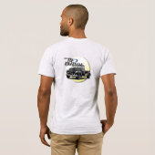 T-shirt Buddi - Couleur claire - Collection noire (Dos entier)