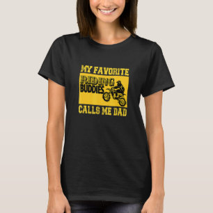 T-shirt BUDDIES D'ÉQUITATION Motocross BMX Supermoto Super