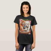 T-shirt Buddies rouges, blanches, bleues (Devant entier)