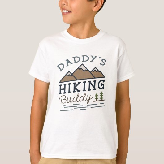 T-shirt Buddy de Randonnée papa (Devant)