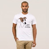 T-shirt Buddy le Whippet (Devant entier)