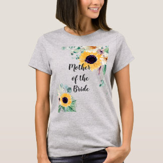 T-shirt BUDGET Mère mariée mariée mariée cadeaux de mariag