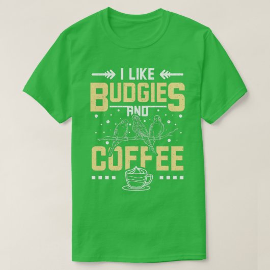 T-shirt Budgets Et Café (Design devant)