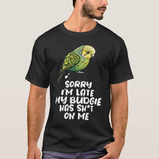 T-shirt Budgie Bird Parakeet For Budgerigar Owner  1 (Devant)