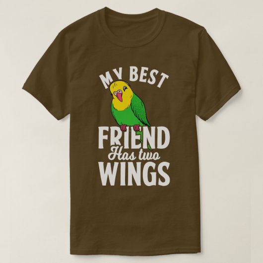 T-shirt Budgie Bird Pet (Design devant)