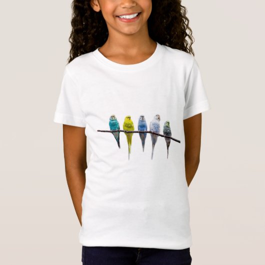 T-Shirt Budgie Birds (Devant)