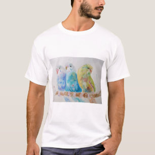 T-shirt Budgie Budgerigar Bird Bird Wildlife T Shirt