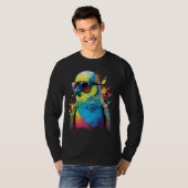 T-shirt Budgie Budgerigar Parakeet Bird  4 (Devant entier)