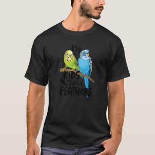 T-shirt Budgie Mes Enfants Ont Des Plumes Mignonne Parakee