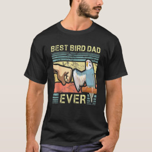 T-shirt Budgie Papa Bird Père Animal Enthousiaste Bird Guy