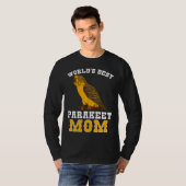 T-shirt Budgie Parakeet Mom Budgerigar (Devant entier)