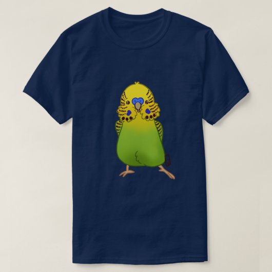 T-shirt Budgie pour lui (personnalisable) (Design devant)