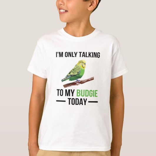 T-shirt Budgie Propriétaire Budgie Lover Parakeet Bird Bud (Devant)