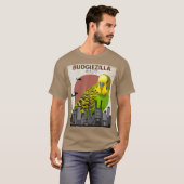 T-shirt Budgiezilla Budgie pour Parakeet Budgerigar (Devant entier)
