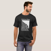 T-shirt Buenos Aires Argentina Classic City Map Graphic (Devant entier)