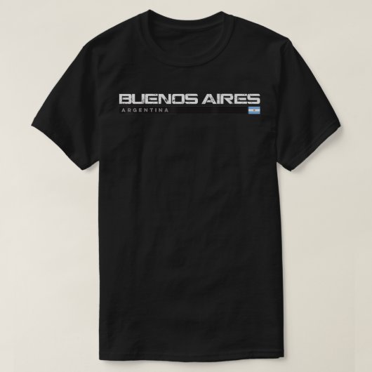 T-shirt Buenos Aires Argentine Vintage Retro (Design devant)