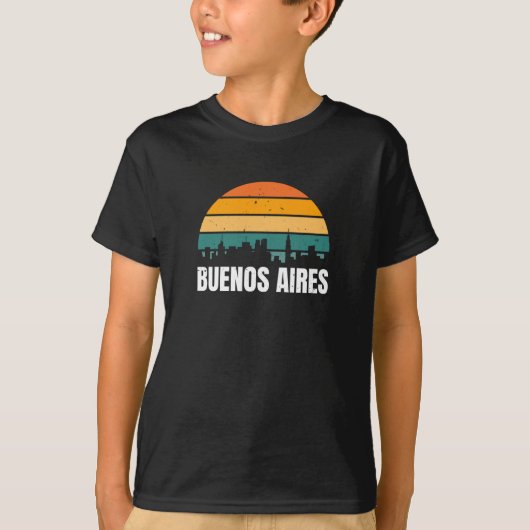T-shirt Buenos Aires Rétro  (Devant)