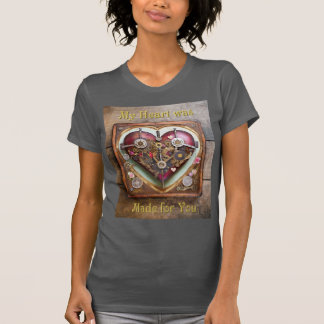 T-shirt Buff Red Heart Steampunk Series