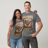 T-shirt Buff Red Heart Steampunk Series (Unisexe)