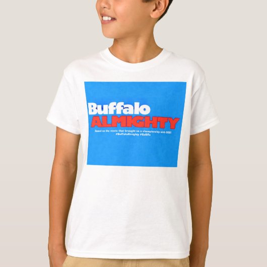 T-shirt Buffalo ALMIGHTY (Devant)