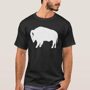T-shirt Buffalo américain Amérique Faune Nature Des
