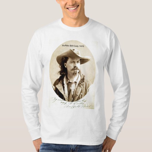 T-shirt Buffalo Bill Cody 1875 Chemise (Devant)