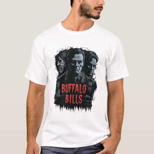 T-shirt buffalo bills halloween (Devant)