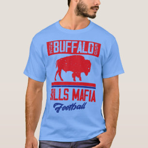 T-shirt Buffalo en détresse NYC 1960 Projets de loi Mafia 
