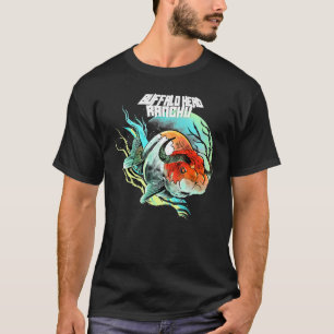 T-shirt Buffalo Head Ranchu-Sunset Pour Hommes Femmes