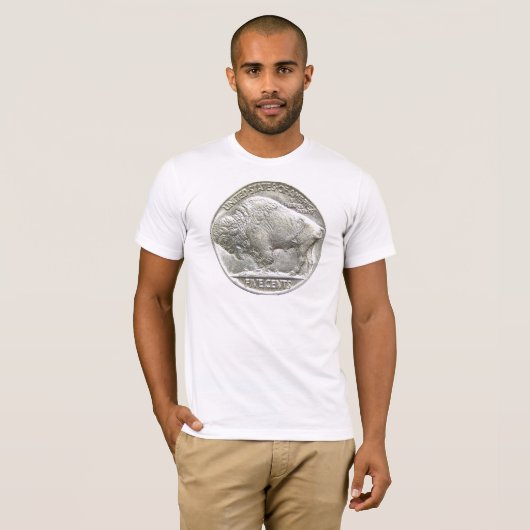 T-SHIRT BUFFALO NICKEL (Devant entier)
