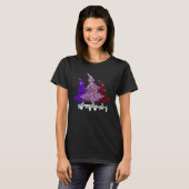 T-shirt Buffalo Plaid and Leopard Christmas Tree (Devant entier)