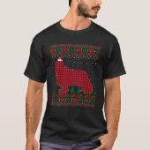 T-shirt Buffalo Plaid Cavalier King Charles Spaniel Chien  (Devant)