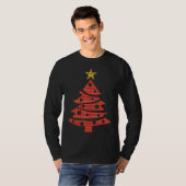 T-shirt Buffalo Plaid Christmas Tree (Devant entier)
