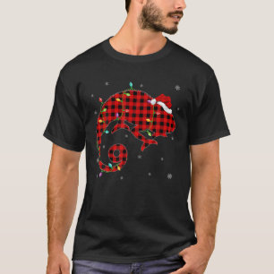 T-shirt Buffalo Plaid Famille Correspondante Chameleon Noë