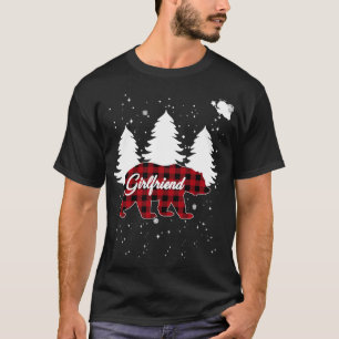 T-shirt Buffalo Plaid Girami Ours Arbre de Noël Pajam