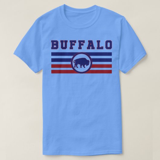 T-shirt Buffalo Rétro Vintage (Design devant)