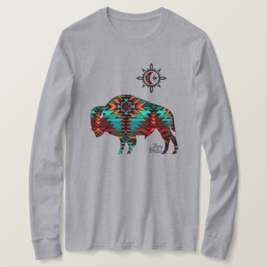 T-shirt Buffalo sud-ouest (Design devant)