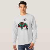 T-shirt Buffalo sud-ouest (Devant entier)