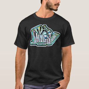 T-shirt Buffalo Wings Roller Hockey