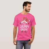 T-shirt Buffle clair Gnome Arbre Grumpy Plaid Christma (Devant entier)