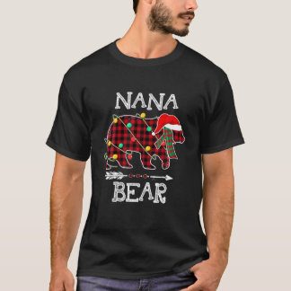 T-shirt Buffle de la famille du pyjama rouge carné Nana