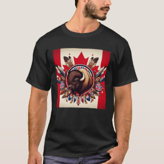T-shirt Buffle des Prairies canadiennes
