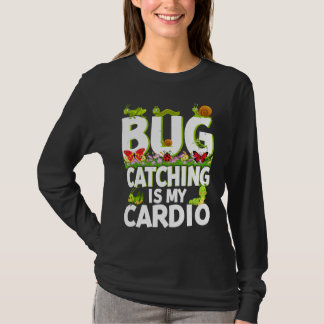 T-shirt Bug  Insect Science  Bug Catching is my Cardio  2