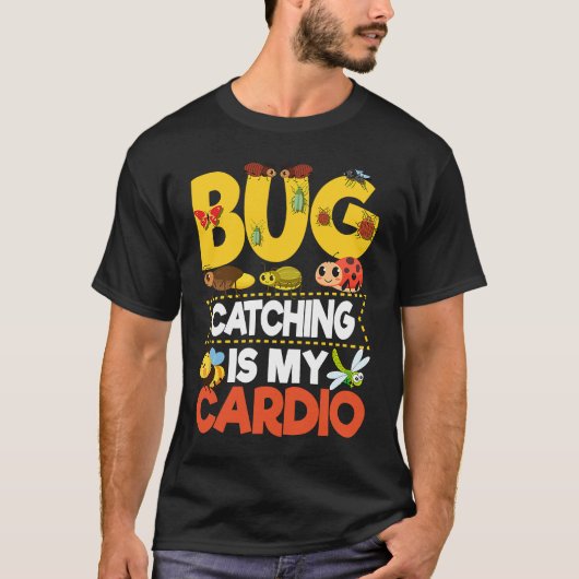 T-shirt Bug  Insect Science  Bug Catching is my Cardio  9 (Devant)