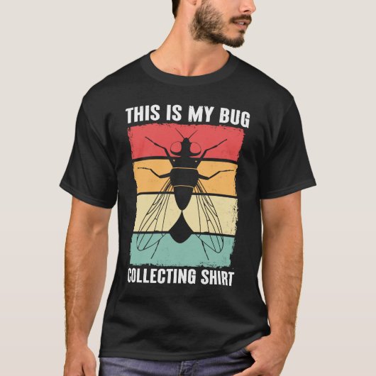 T-shirt Bug Insect Science C'est My Bug Collectionner Outf (Devant)
