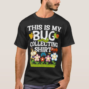 T-shirt Bug Insect Science C'est My Bug Collectionner Outf