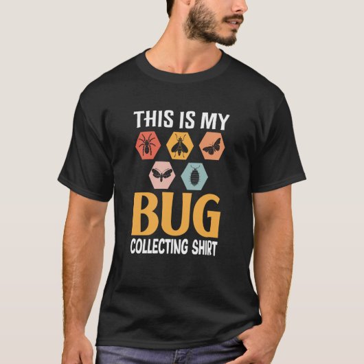 T-shirt Bug Insect Science This is My Bug Collecte Outfi (Devant)