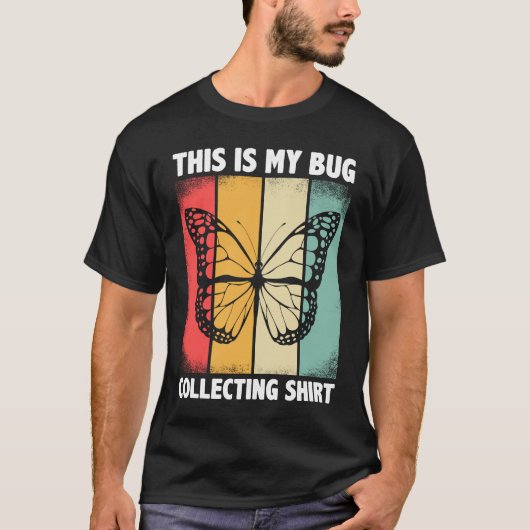 T-shirt Bug Insect Science This is My Bug Collecting Outf (Devant)